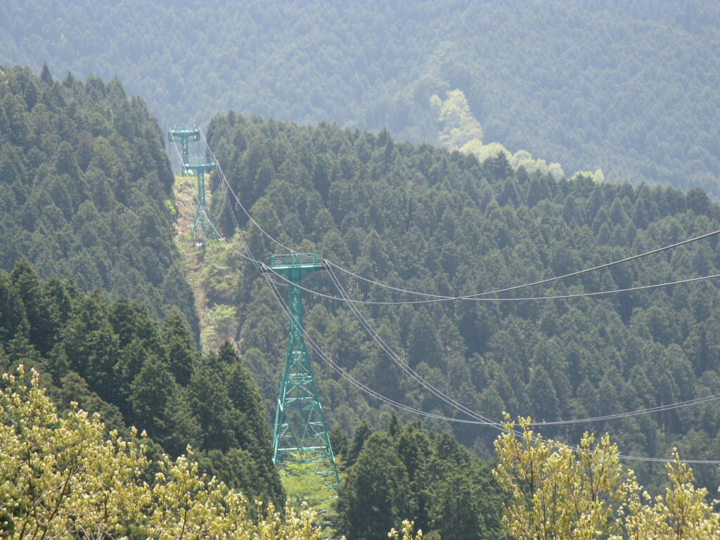 金剛山ロープウェイの写真 ©KENPEI(CC-BY-SA-3.0)