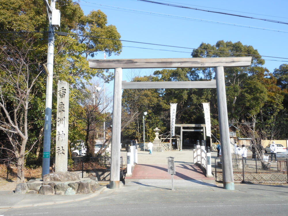 香良洲神社の写真 ©Miyuki(CC BY-SA 3.0)