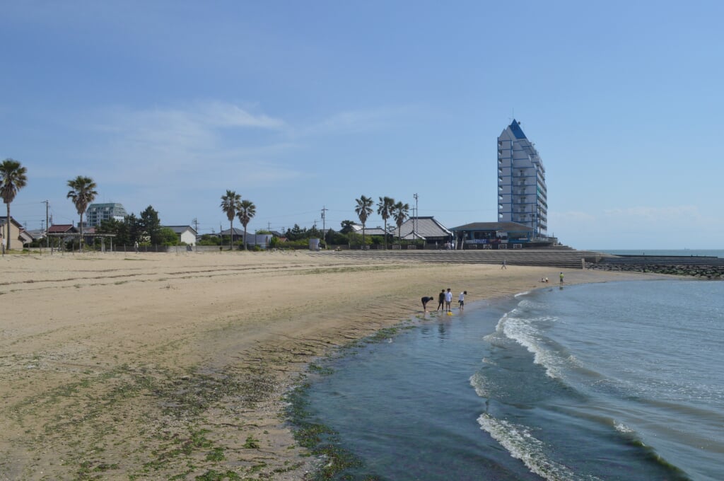 大野海水浴場の写真 ©Asturio(CC BY-SA 4.0)