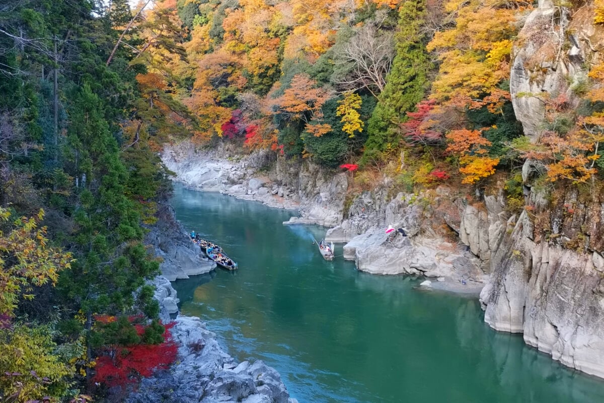 天龍峡の写真 