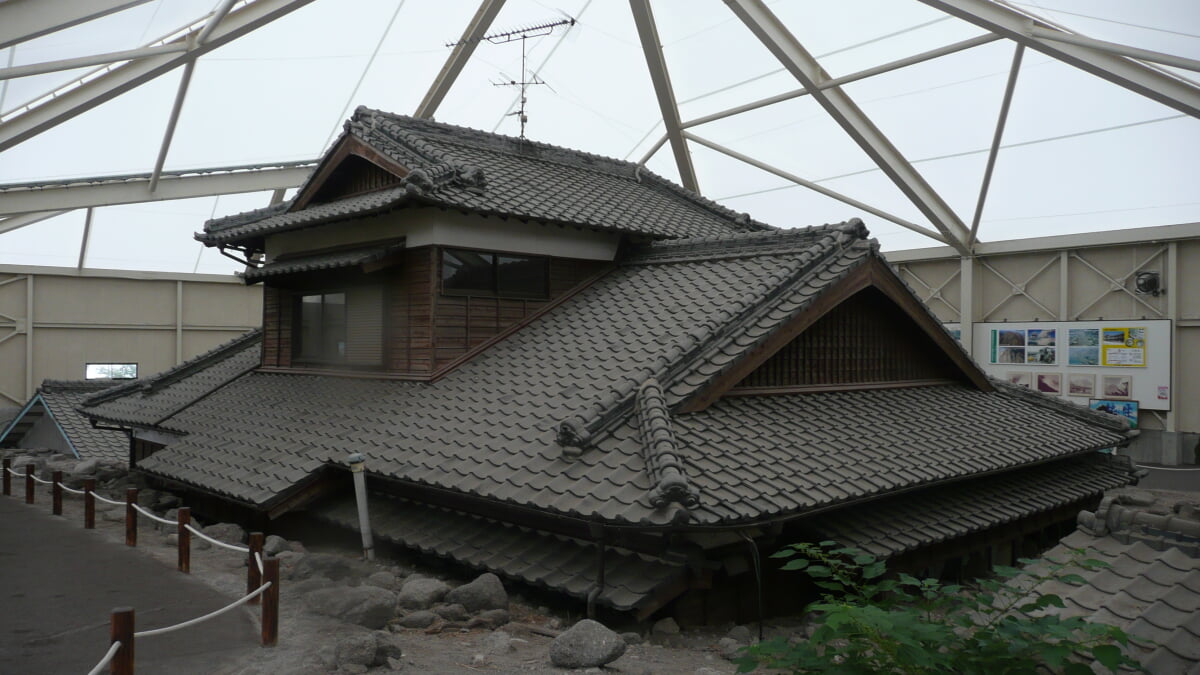 土石流被災家屋保存公園の写真 ©ja:User:Sanjo(Public domain)