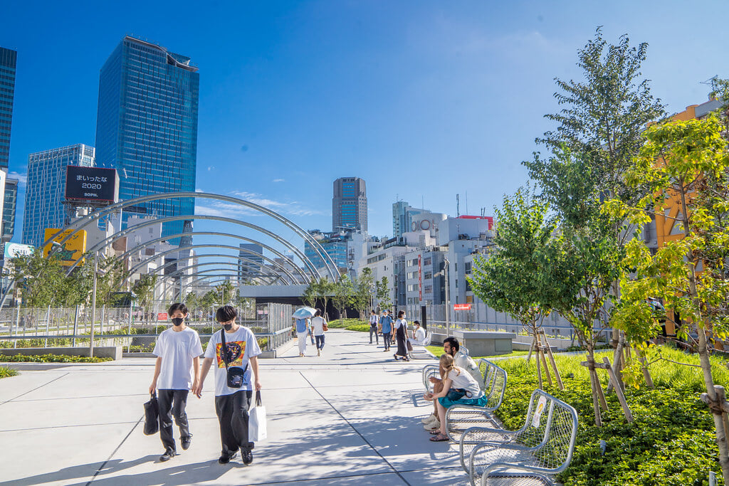 渋谷区立宮下公園の写真 ©Dick Thomas Johnson(CC BY 2.0)