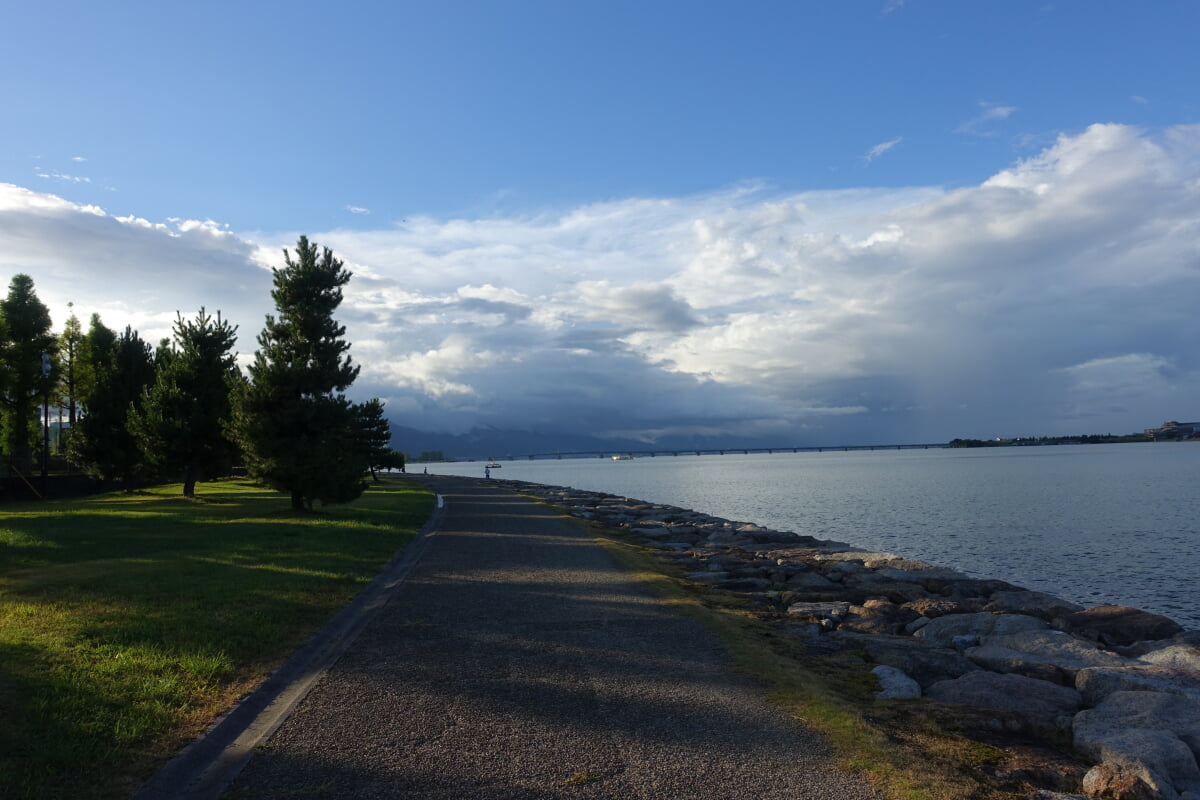 大津湖岸なぎさ公園の写真 ©Muscla3pin(CC BY-SA 4.0)