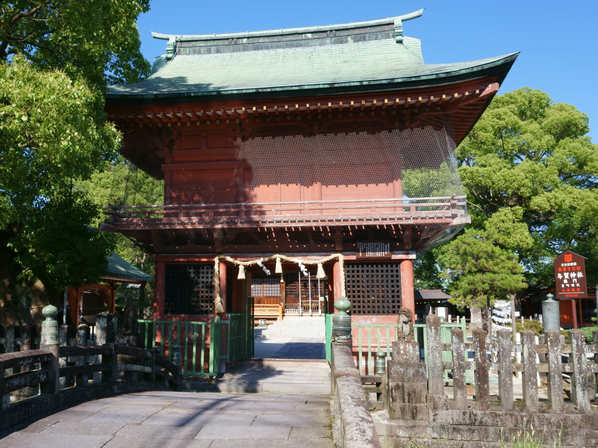 与賀神社の写真 ©Peka(CC BY-SA 4.0)