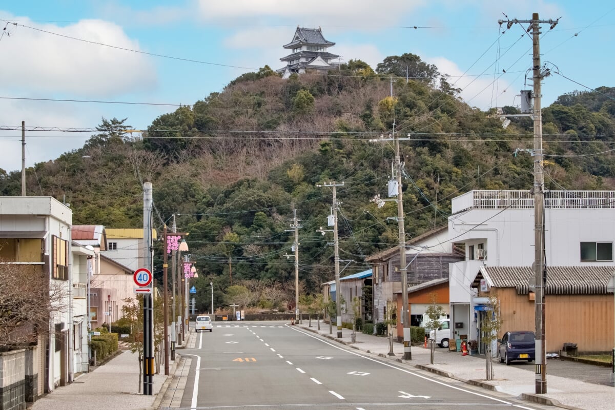 日和佐城の写真 