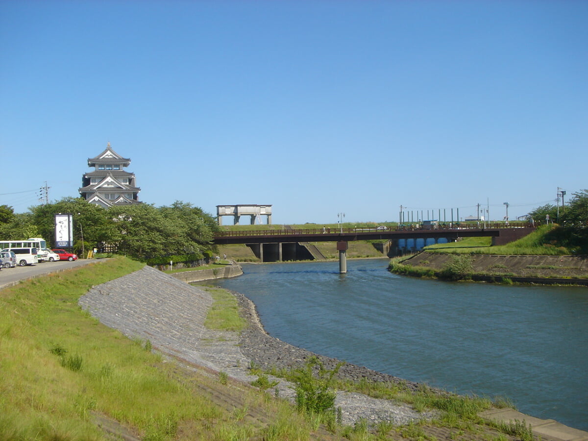 墨俣一夜城・城址公園の写真 ©Monami(CC-BY-SA-3.0)