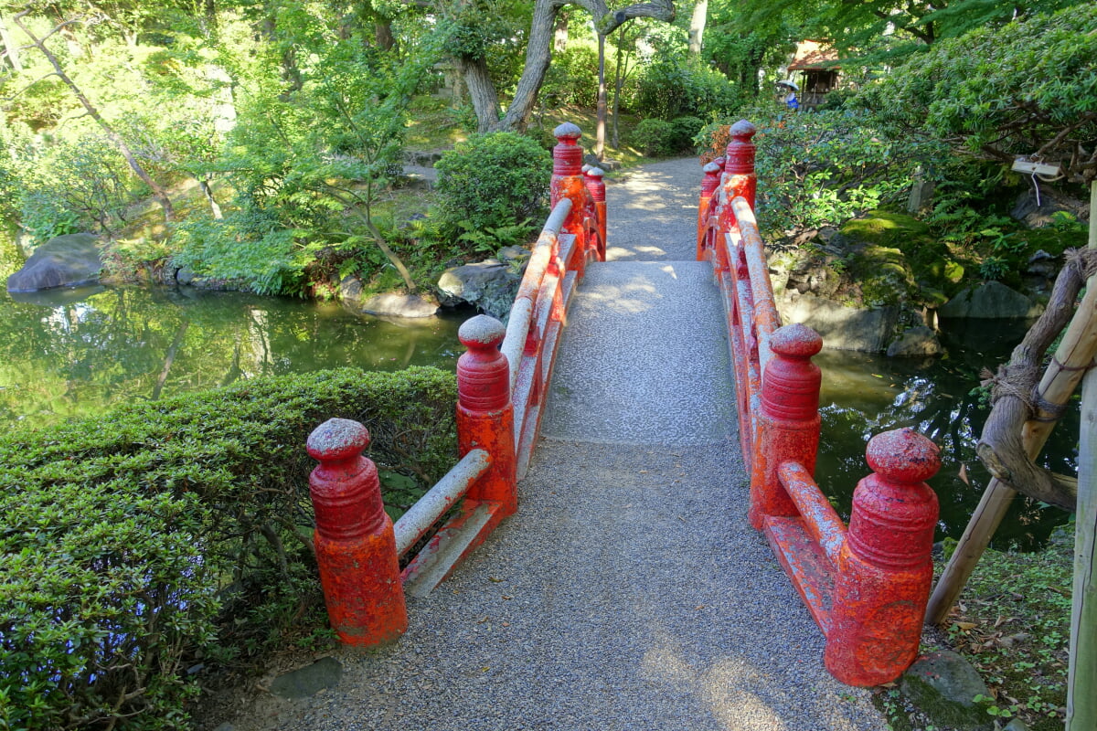 旧安田庭園の写真 ©Daderot(CC0)