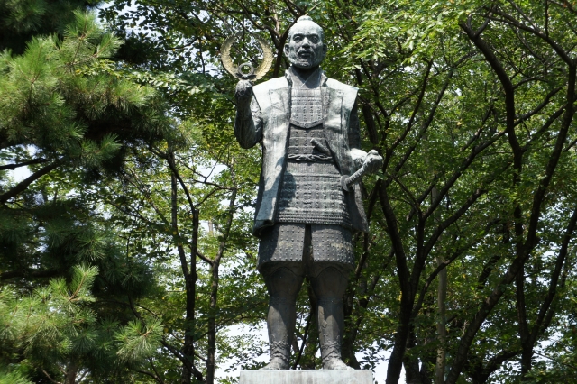 浜松城 天守閣・天守門の写真 