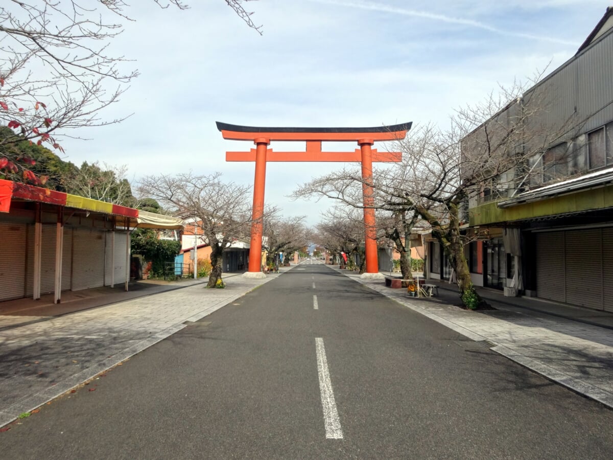 祐徳稲荷神社 門前商店街の写真 