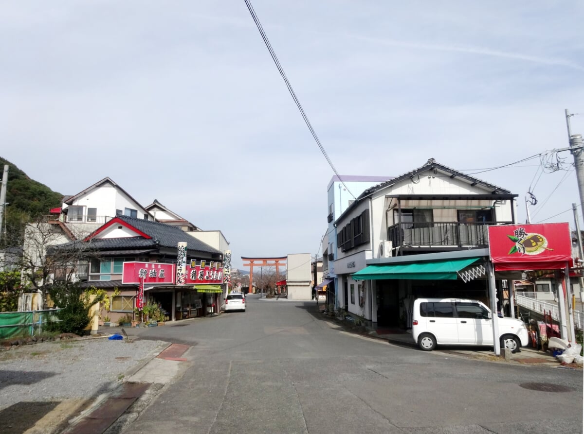 祐徳稲荷神社 門前商店街の写真 