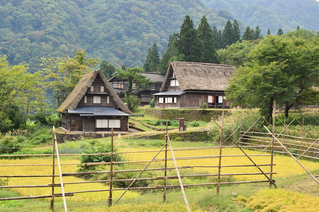 世界遺産 相倉合掌造り集落の写真 ©雷太(CC BY 2.0)