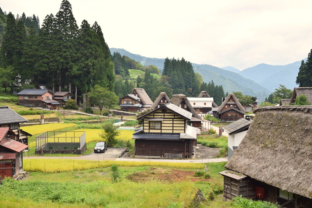 世界遺産 相倉合掌造り集落の写真 ©雷太(CC BY 2.0)