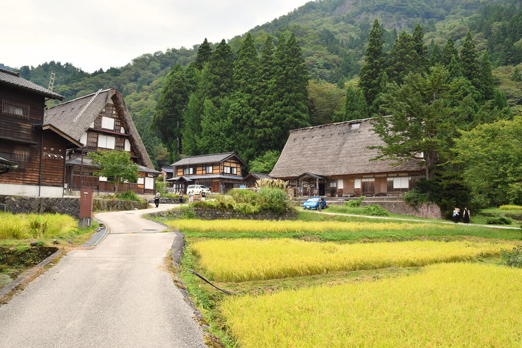 世界遺産 相倉合掌造り集落の写真 ©雷太(CC BY 2.0)