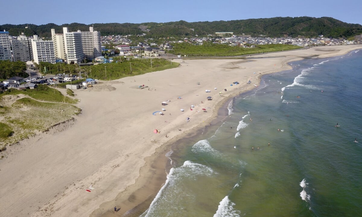 御宿中央海水浴場の写真 