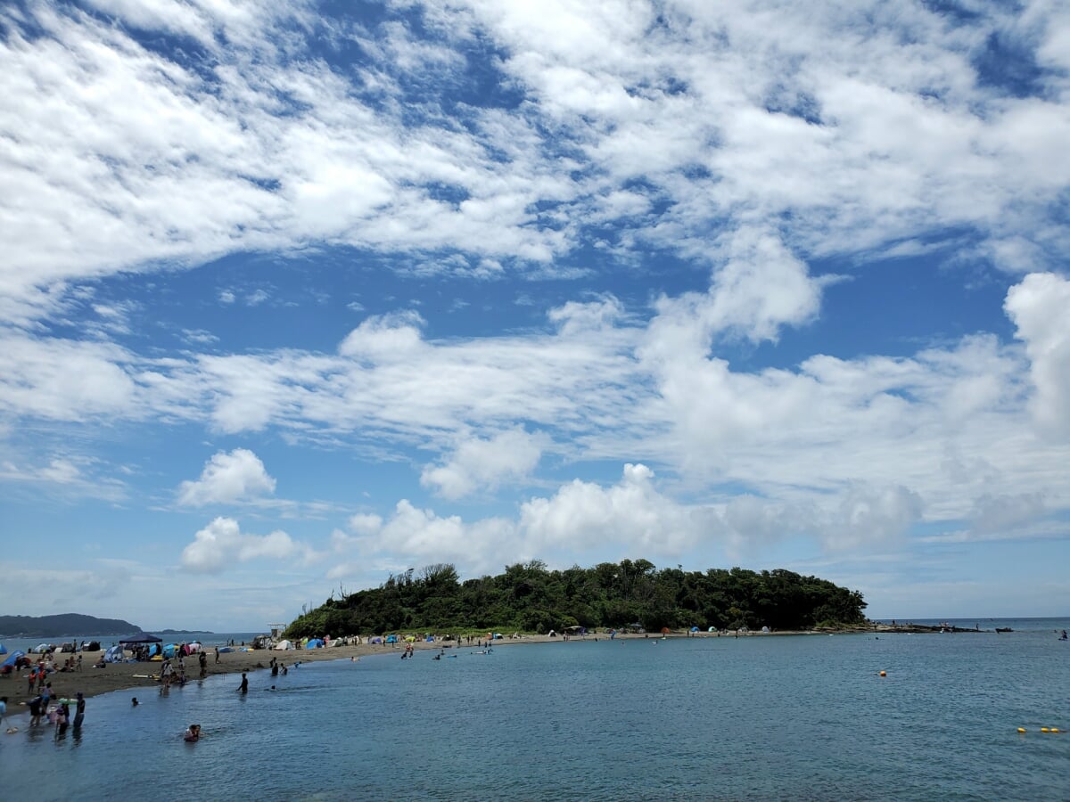 沖ノ島海水浴場の写真 