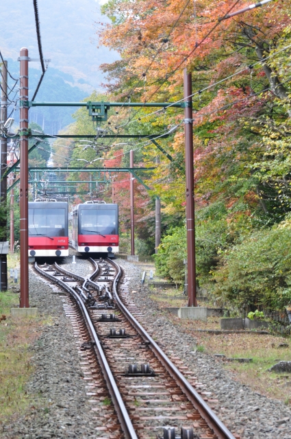 箱根登山ケーブルカーの写真 