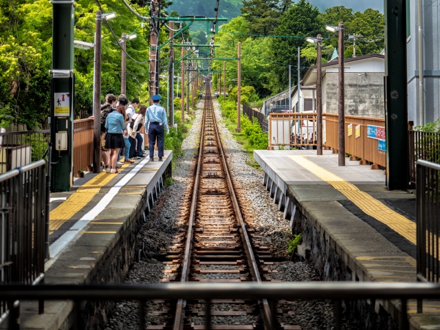 箱根登山ケーブルカーの写真 