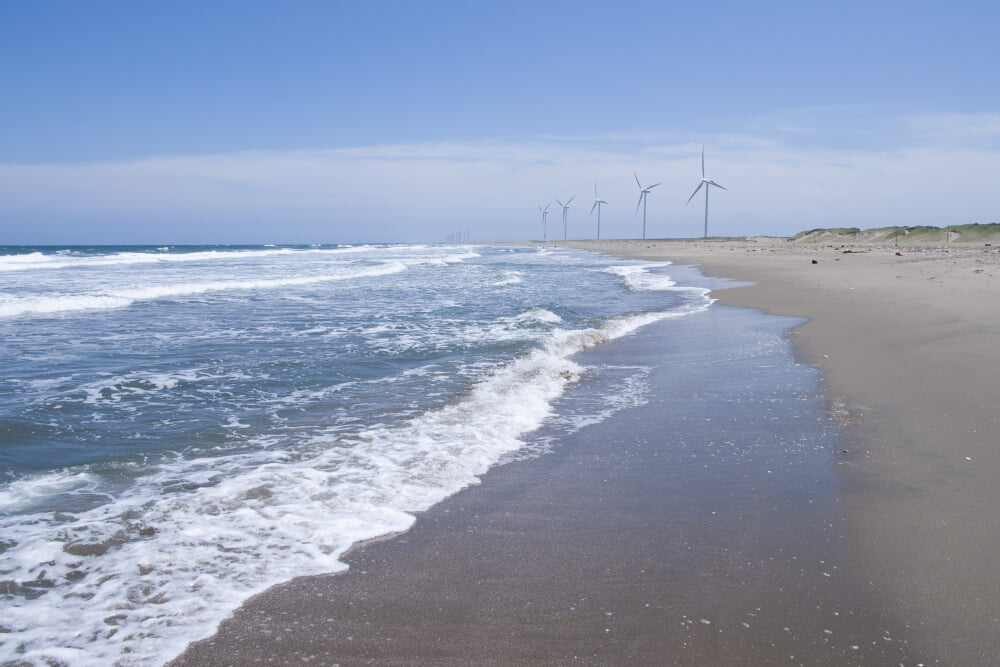 日川浜海水浴場の写真 ©Σ64(CC BY 3.0)