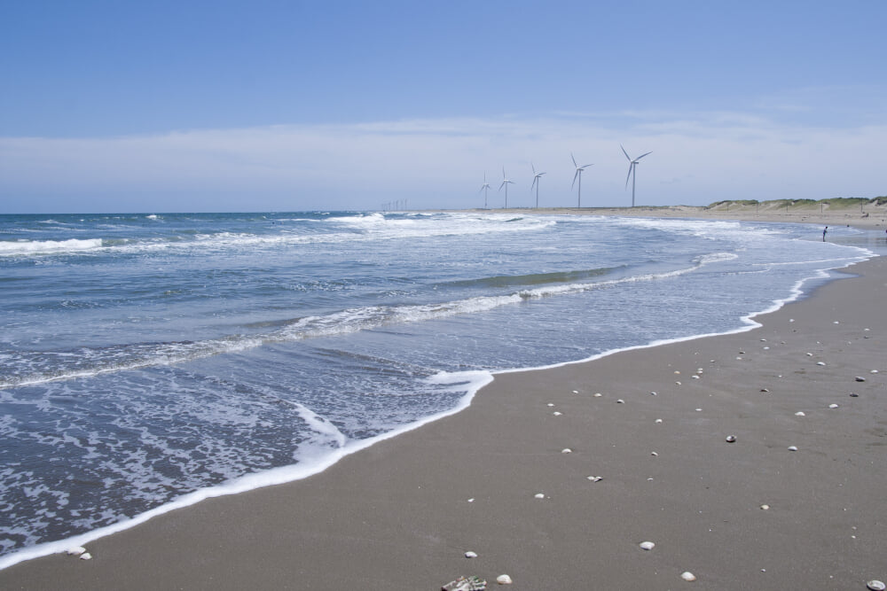 日川浜海水浴場の写真 ©Σ64(CC BY 3.0)