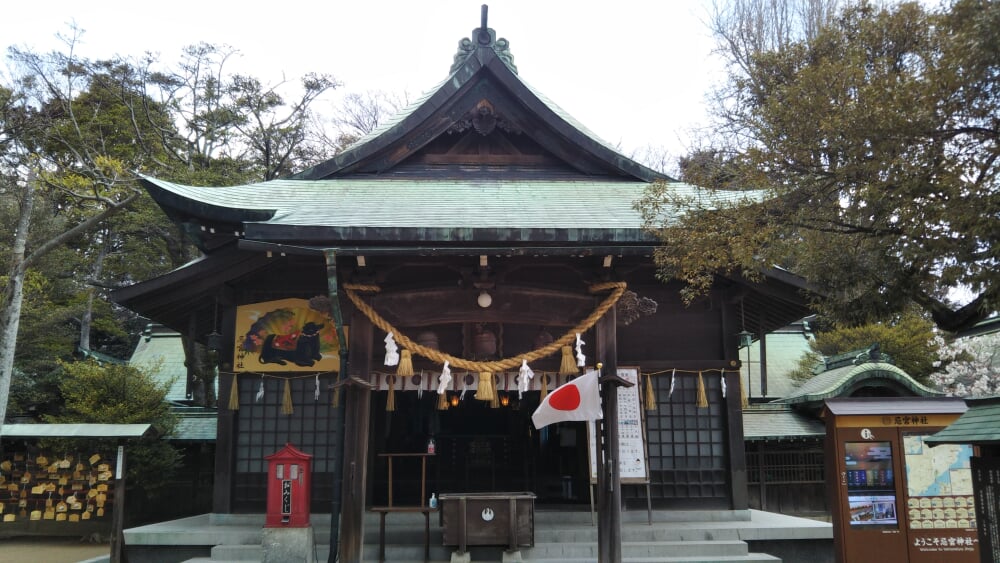 忌宮神社の写真 ©Senbei6304(CC0)