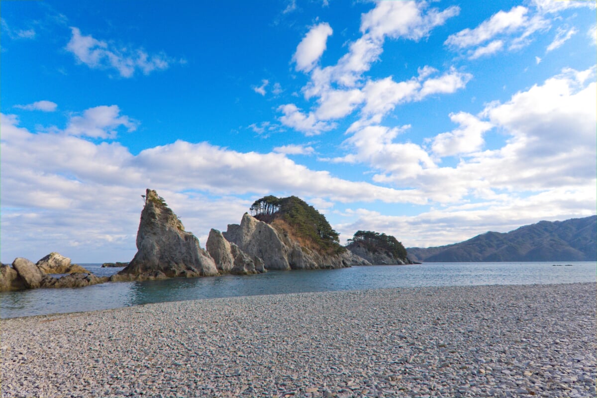 浄土ヶ浜海水浴場の写真 