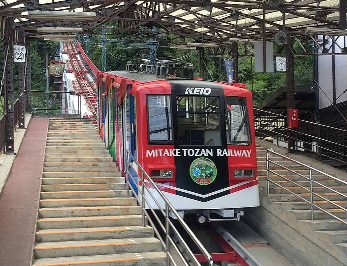 御岳登山鉄道の写真 ©Y(CC BY-SA 4.0)