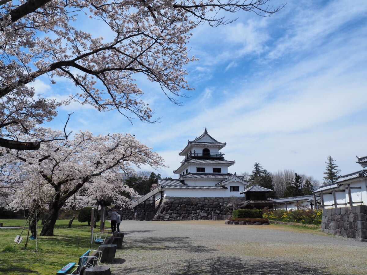 白石城・益岡公園の写真 