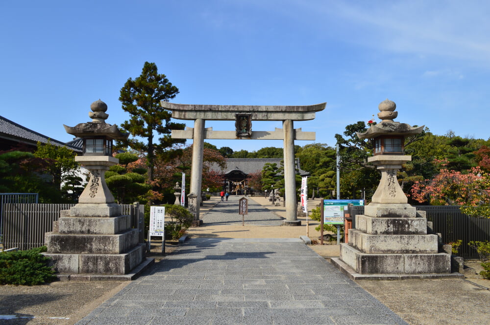 誉田八幡宮の写真 ©Saigen(CC0)