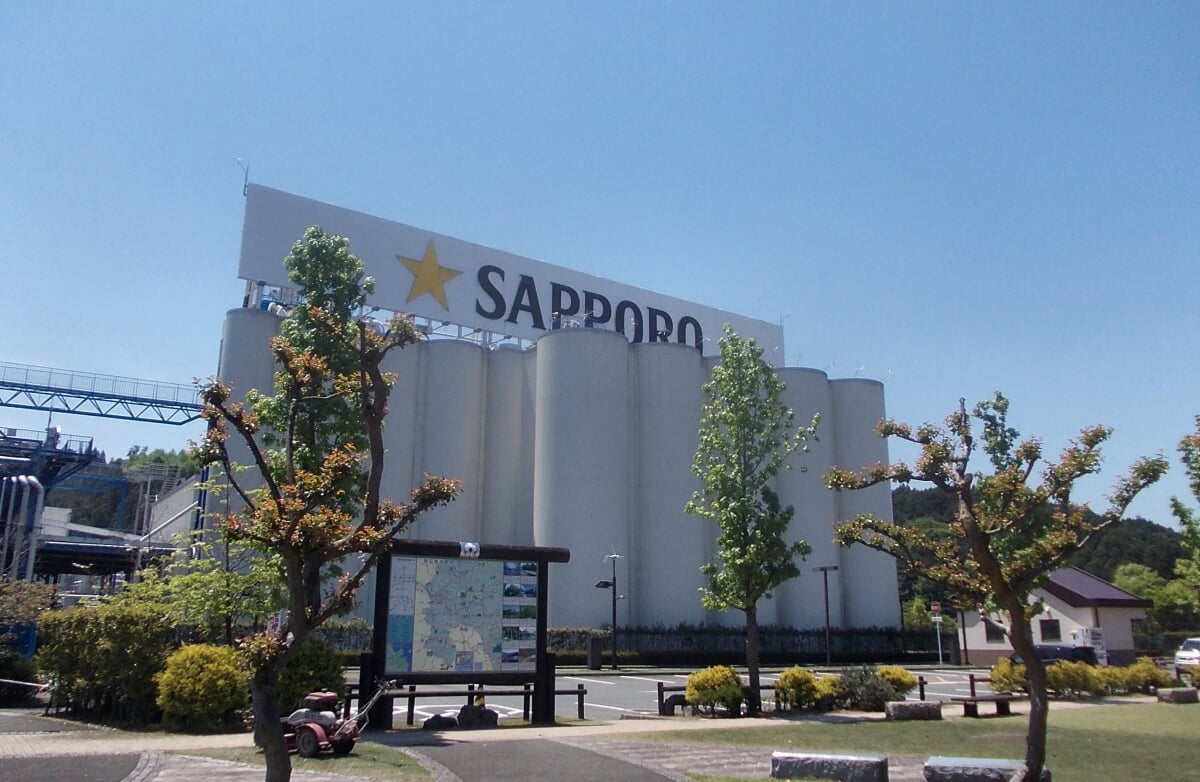 サッポロビール 九州日田工場の写真 ©STA3816(CC BY-SA 3.0)