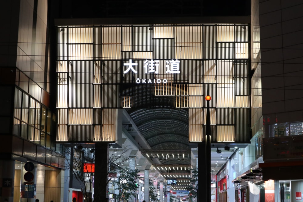 松山大街道商店街の写真 