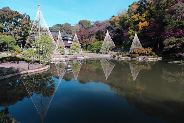 肥後細川庭園の写真 