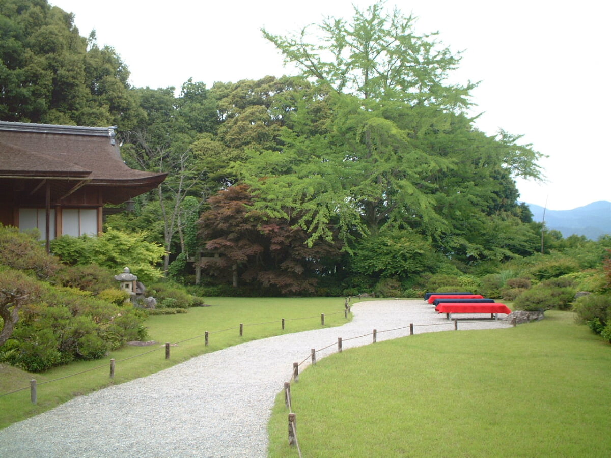 大河内山荘庭園の写真 