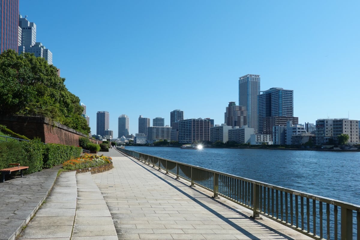 明石町河岸公園の写真 