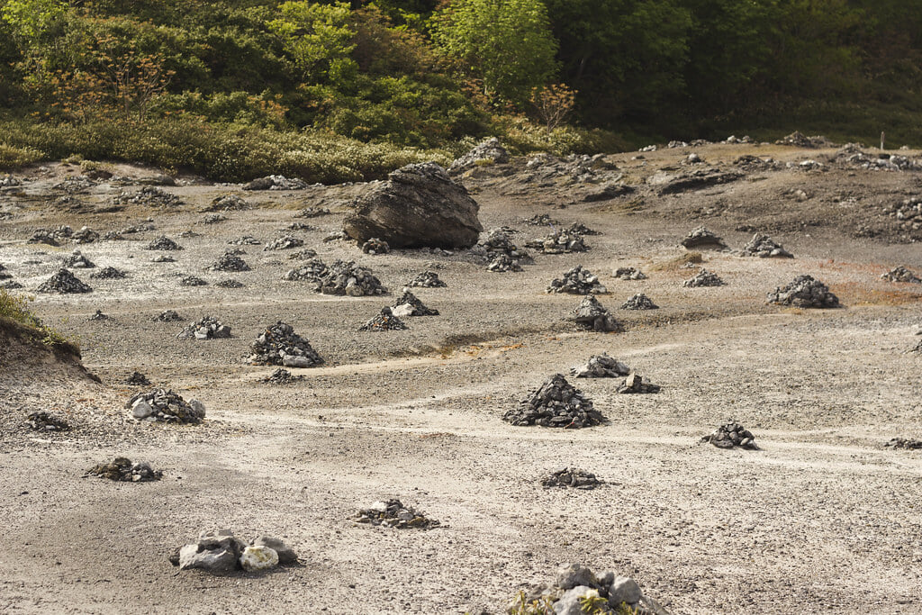 恐山菩提寺の写真 ©Japanexperterna.se(CC BY-SA 2.0)