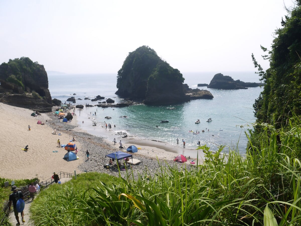 田牛海水浴場の写真 