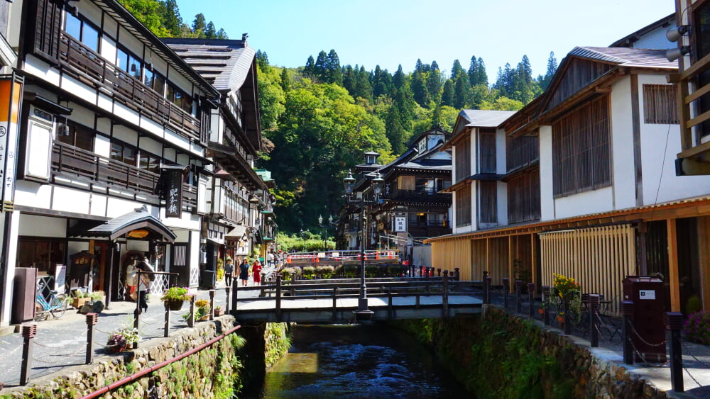 銀山温泉の写真 ©掬茶(CC BY-SA 4.0)