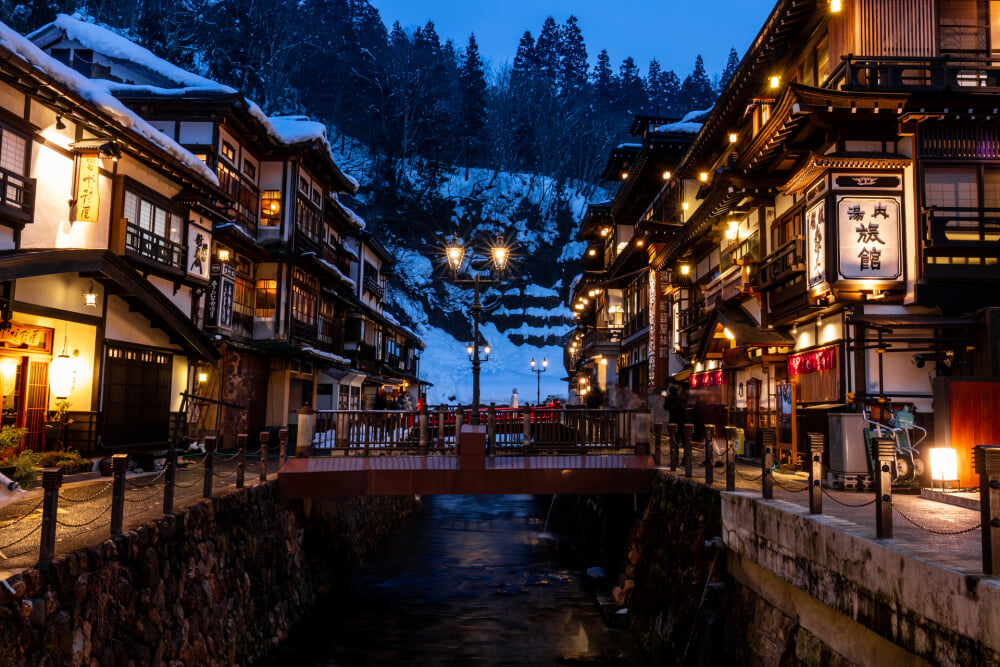 銀山温泉の写真 ©Koichi_Hayakawa(CC BY 4.0)