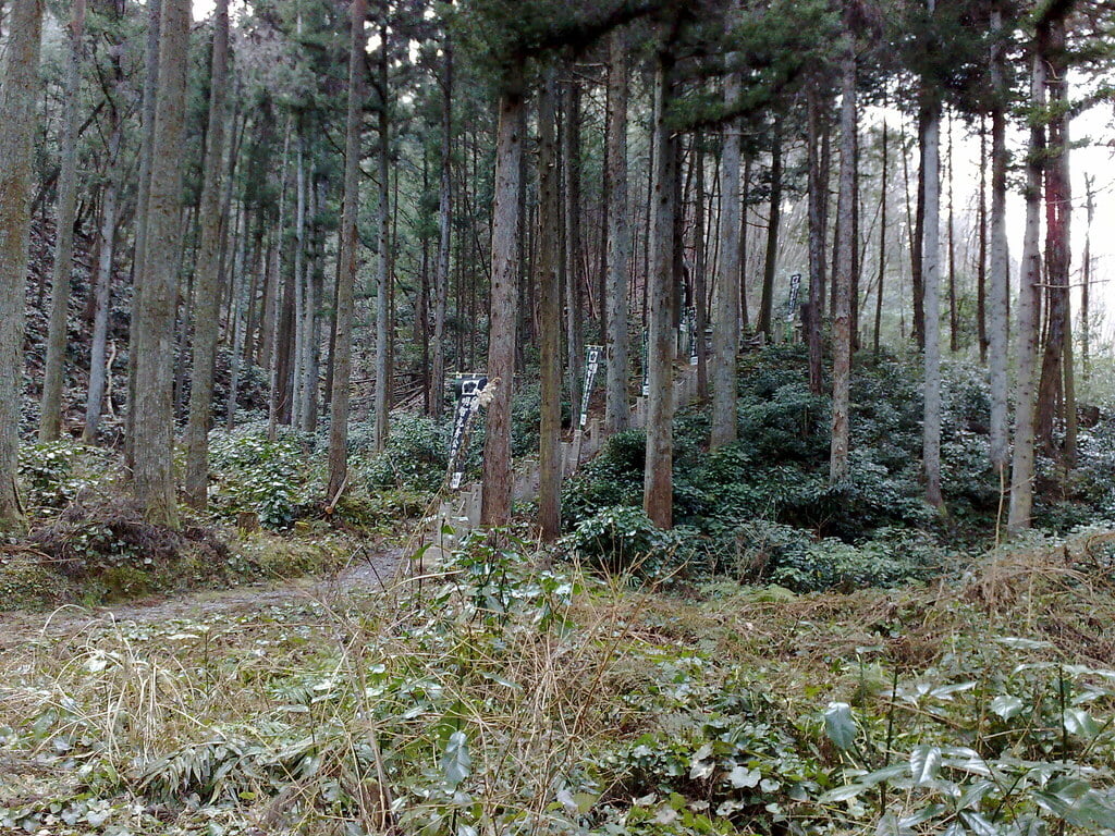 明智光秀公の墓の写真 ©Yuya Tamai(CC BY 2.0)