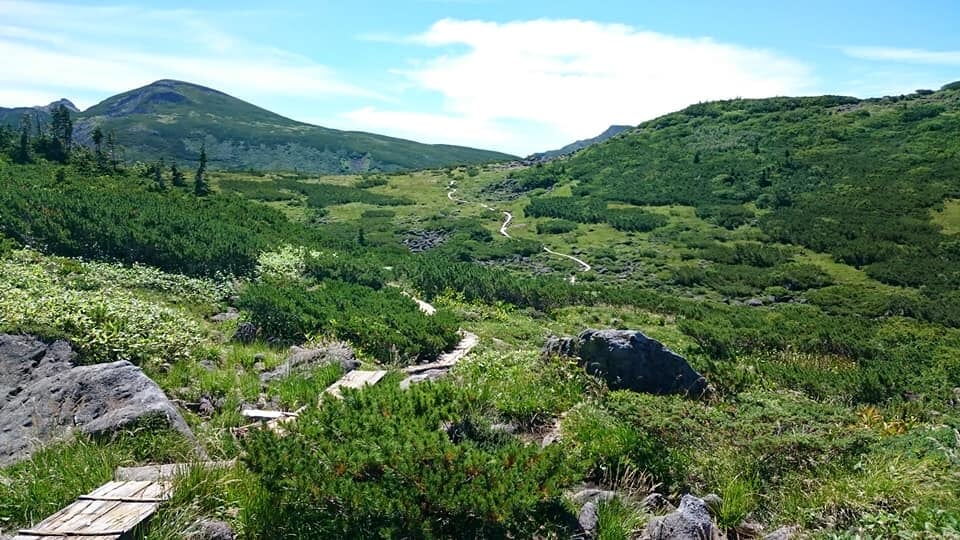 水晶岳の写真 