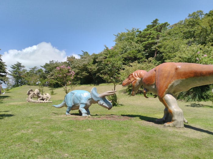 小室山公園 恐竜広場・アスレチックの写真 