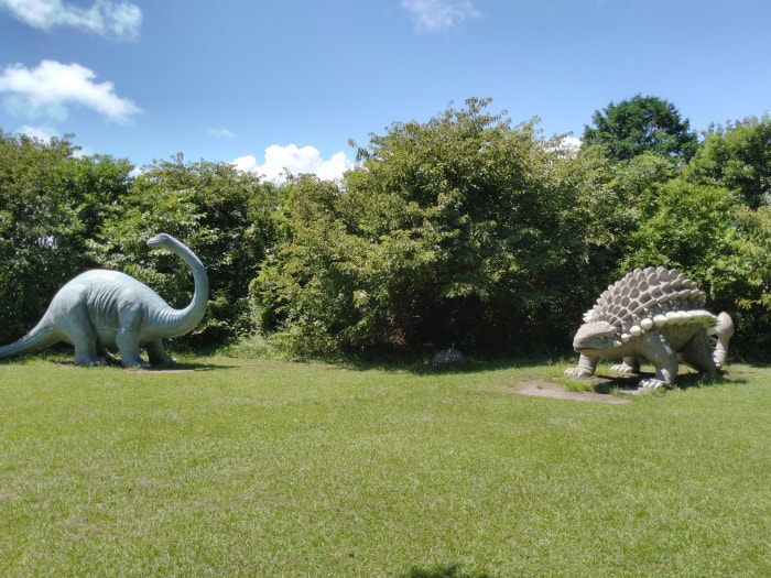 小室山公園 恐竜広場・アスレチックの写真 