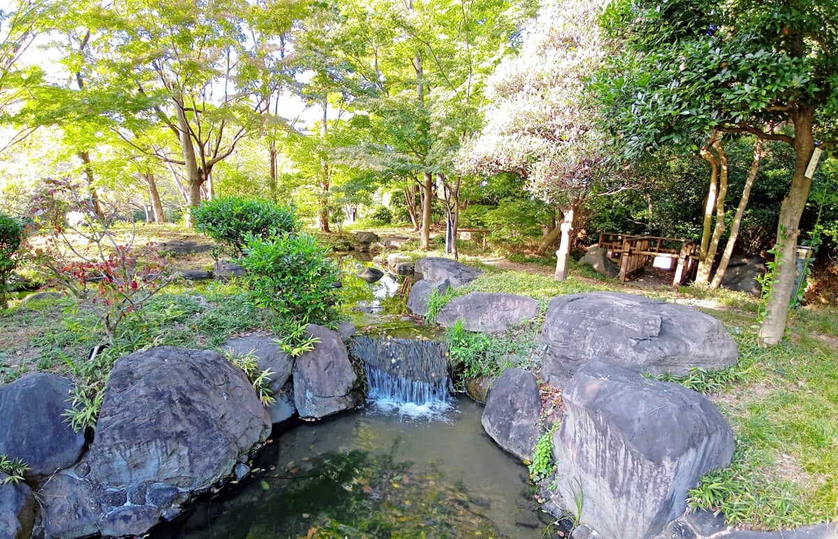 藤田邸跡庭園の写真 