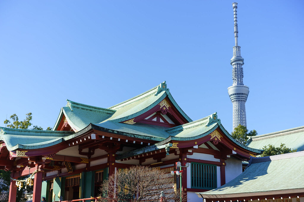 亀戸天神社の写真 ©wellflat1985(CC BY 2.0)