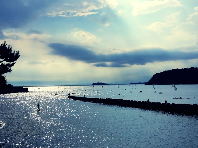 逗子海岸海水浴場の写真 